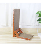 Durable L-Shaped Cat Scratching Board for Play