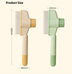 Self-Cleaning Pet Grooming Comb