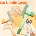 Self-Cleaning Pet Grooming Comb