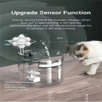 Transparent Smart Automatic Pet Water Dispenser with Filters